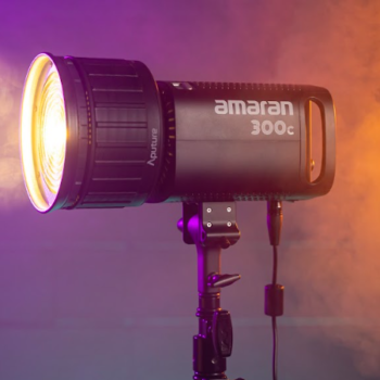 Світло Aputure Amaran 300c Deep Gray RGBWW Point-Source LED (AP40011A12)