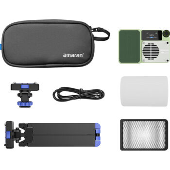 Світлодіодна панель Amaran Ace 25x Bi-Color LED Light Panel All-in-One Creator Kit (Green) (MP02060008)