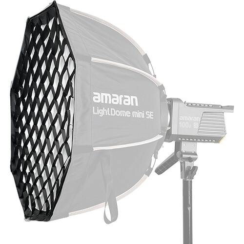 Соти Aputure Amaran Light Dome mini SE Light Control Grid (AP40010A71) 3 Соти Aputure Amaran Light Dome mini SE Light Control Grid (AP40010A71)
