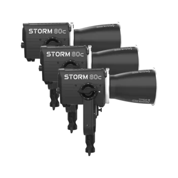 Набір LED світла Aputure Storm 80c (3 шт) (AP0700012J)